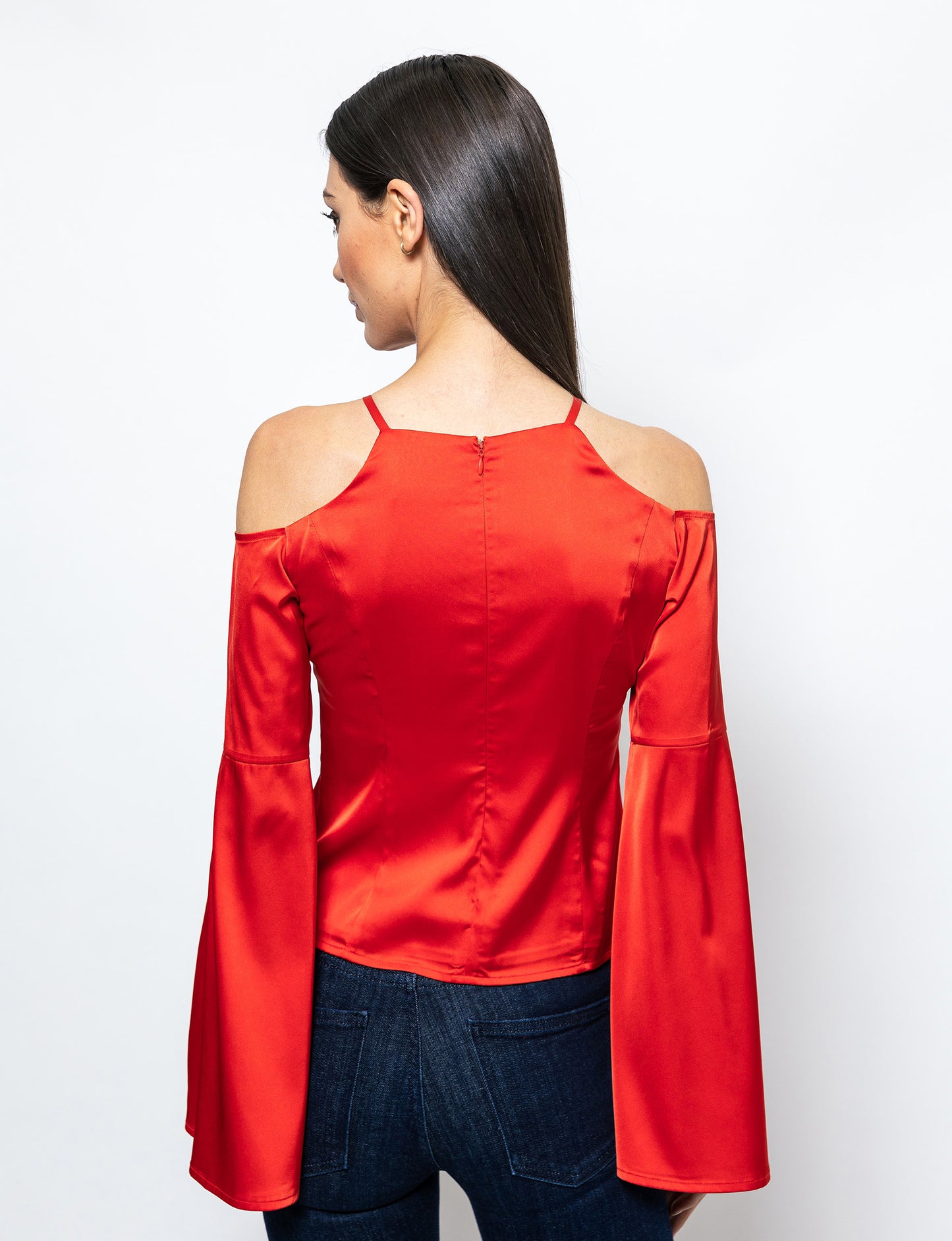 Inner Diva Cold Shoulder Lulu Blouse
