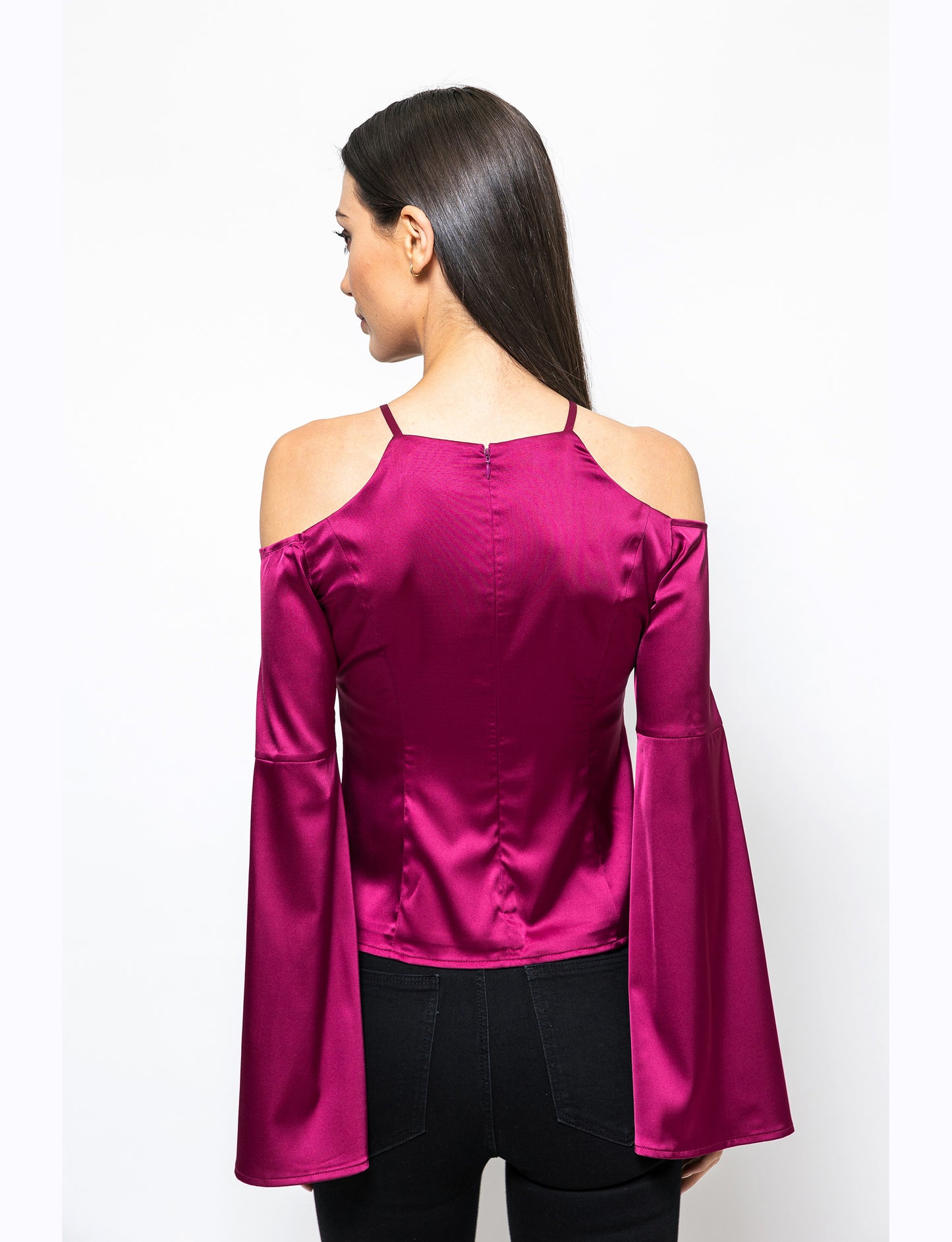 Inner Diva Cold Shoulder Lulu Blouse