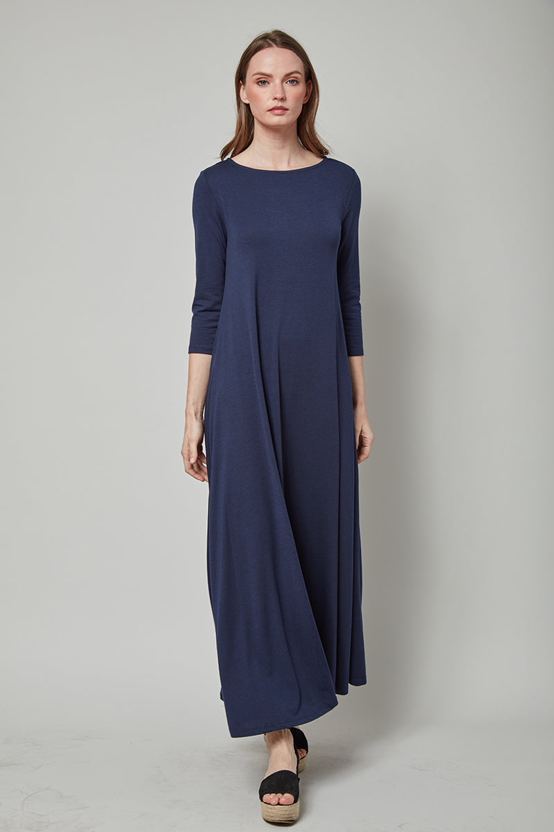 Enchanting Looks Ankle-skim Hem Cora Dress