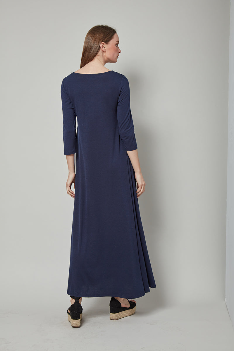 Enchanting Looks Ankle-skim Hem Cora Dress