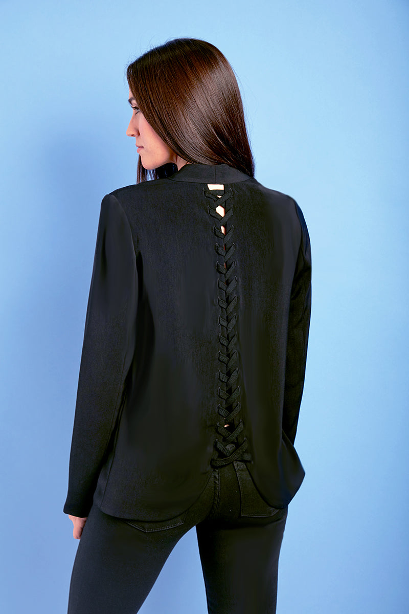 Better Days Lattice Back Breanna Jacket