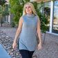 Keeping It Cozy Sleeveless Turtleneck Top