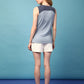 Cindy + Johnny V-Neck Sleeveless Top (10091)