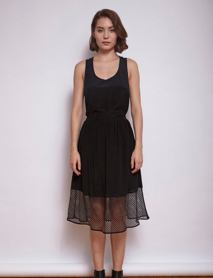 Classy Missy Benedict Basket Weave Skirt