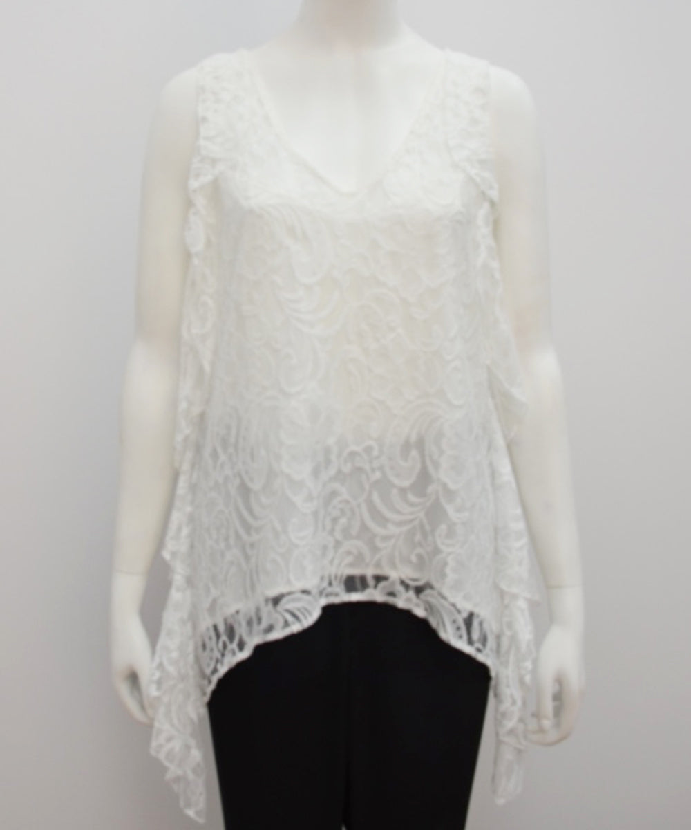 Playfully Lucious Piero Lace Top
