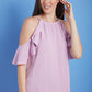 Charming Presence Lada Cold Shoulder Top