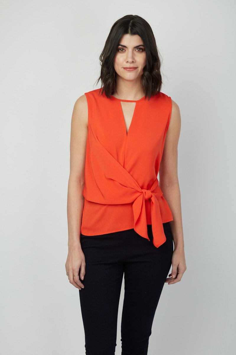 Effortlessly Cute Tie-Detail Freya Top