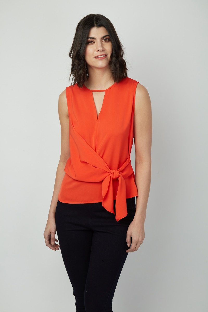 Effortlessly Cute Tie-Detail Freya Top