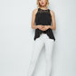My Flare Crochet Lace High-Low Toby Top