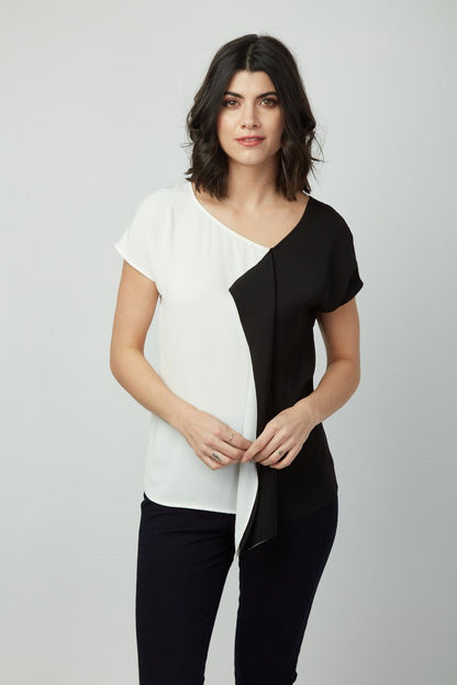 True Vixen Colorblock Liv Top