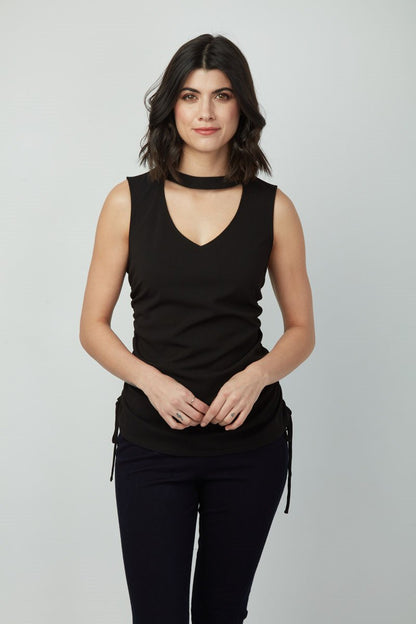 Never Out Of Style Ruched Roxy Top