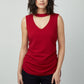 Never Out Of Style Ruched Roxy Top