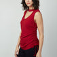 Never Out Of Style Ruched Roxy Top