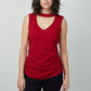 Never Out Of Style Ruched Roxy Top