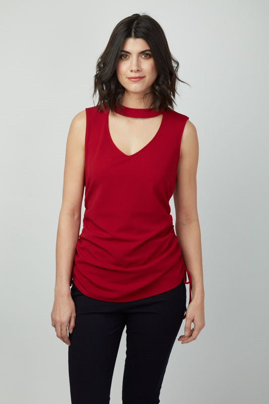 Never Out Of Style Ruched Roxy Top