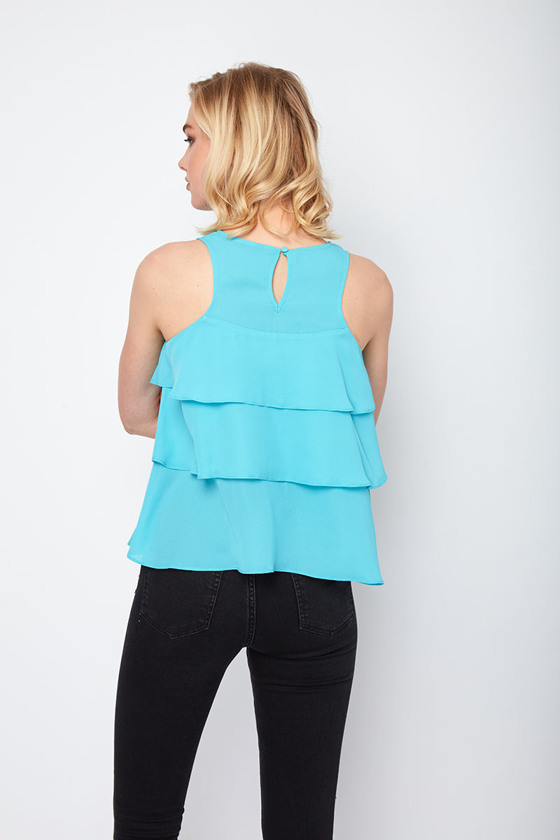 Spring Love Layered Ruffle Arianne Top