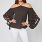 Cute Personality Meredith Halter Blouse