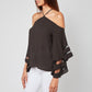 Cute Personality Meredith Halter Blouse