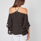 Cute Personality Meredith Halter Blouse