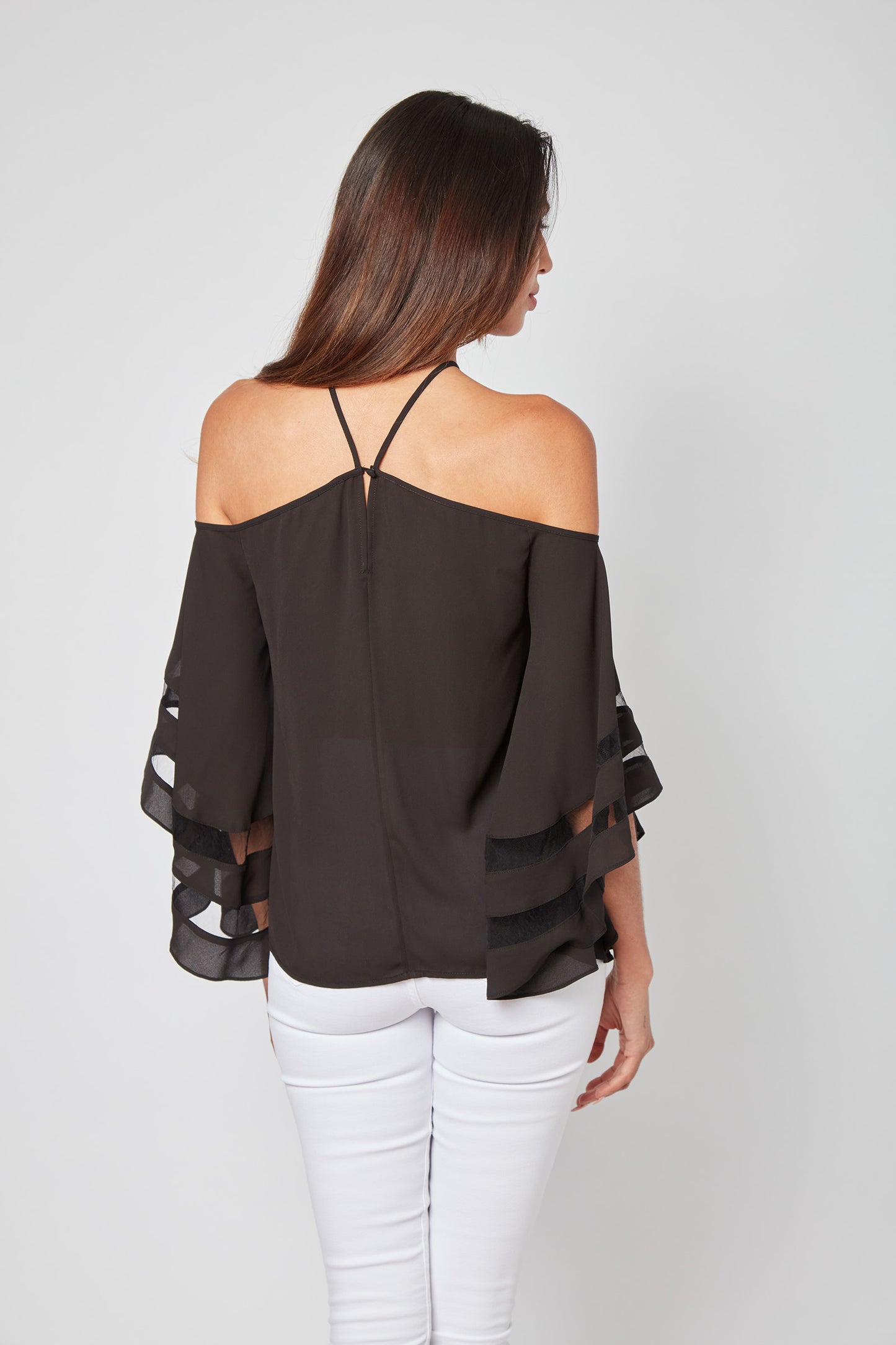 Cute Personality Meredith Halter Blouse