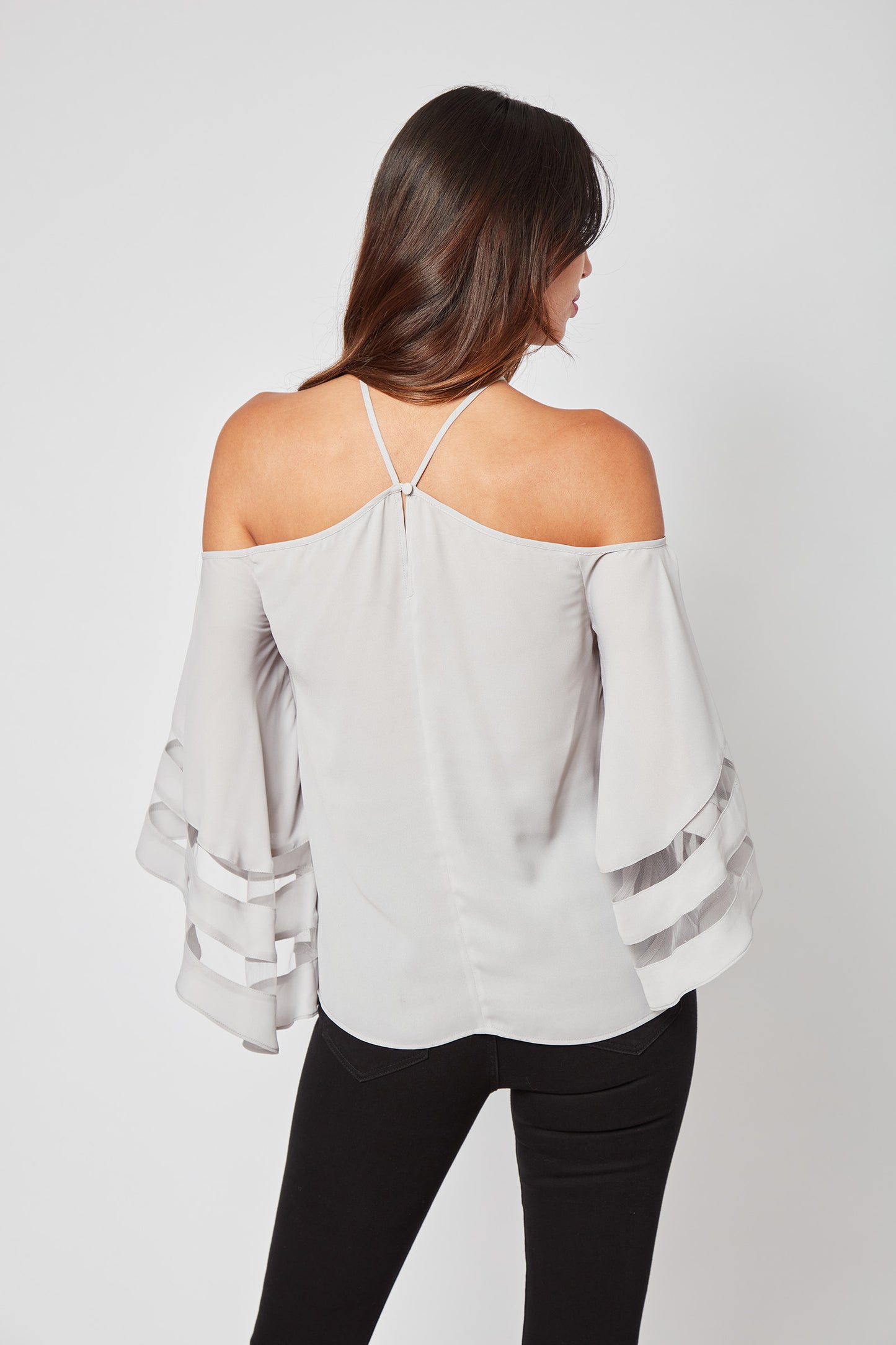 Cute Personality Meredith Halter Blouse