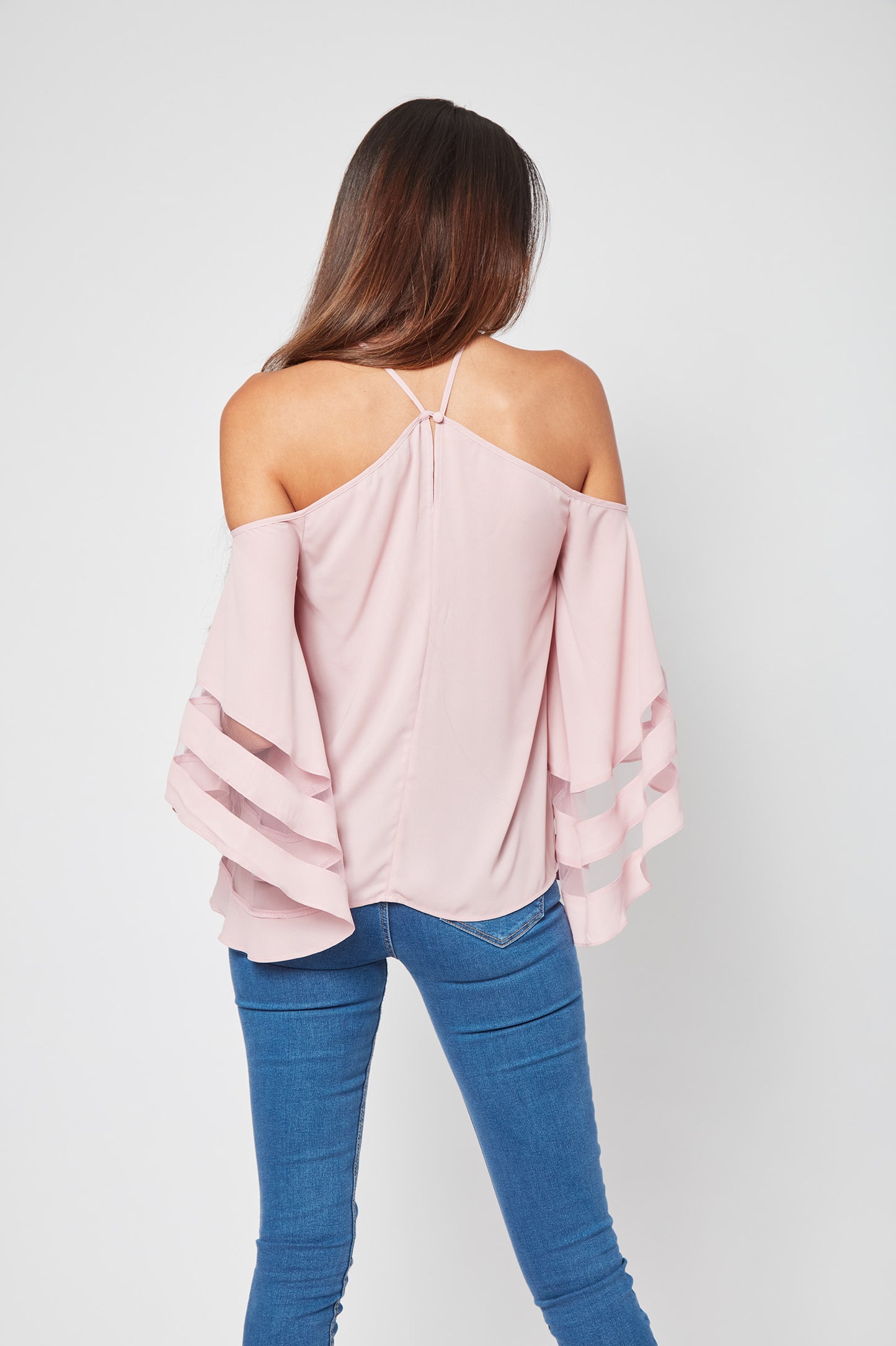 Cute Personality Meredith Halter Blouse