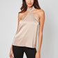 Flirty Focus Halter Blouse