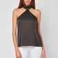 Flirty Focus Halter Blouse