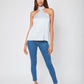 Flirty Focus Halter Blouse