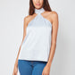 Flirty Focus Halter Blouse