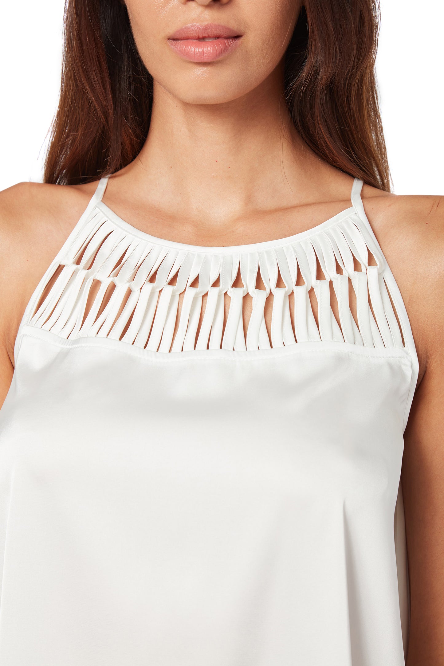 Style Bestie Carina Charmeuse Top