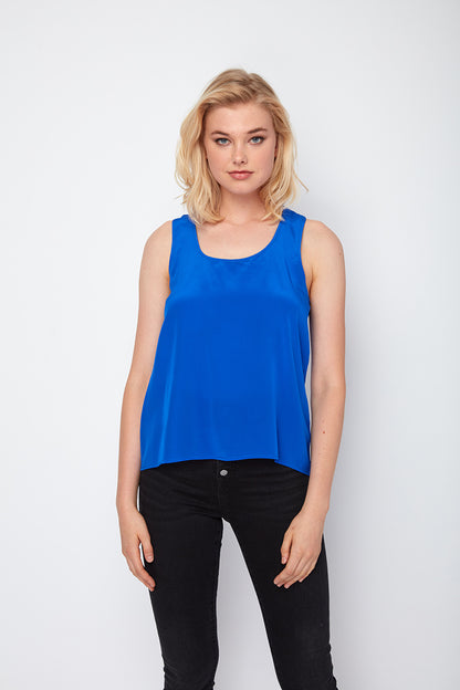 On The Go Callie Silk Tank Top