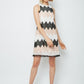 Sleeveless Shift Kristen Mini Dress