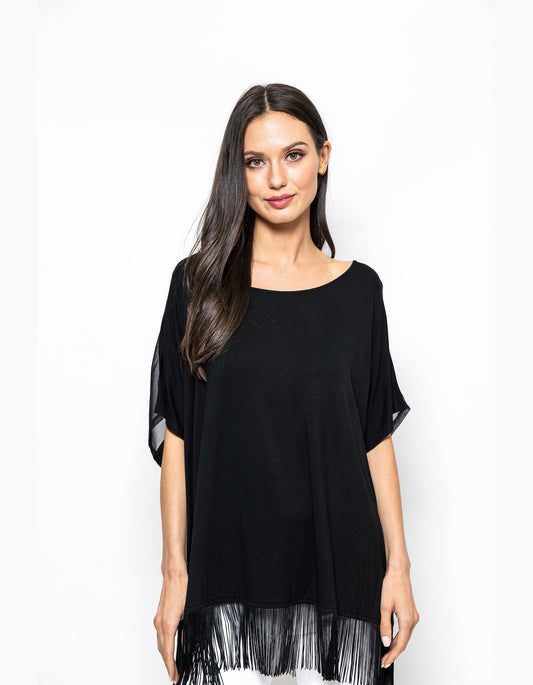 Trendy Take Ryder Jersey Oversized Top