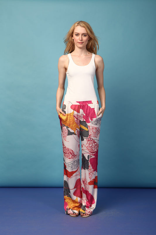 Extra Sweet Floral Print Cindy + Johnny Flare Pants