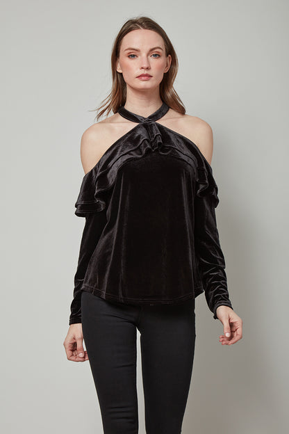 Morgan Velvet Top