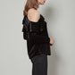 Morgan Velvet Top