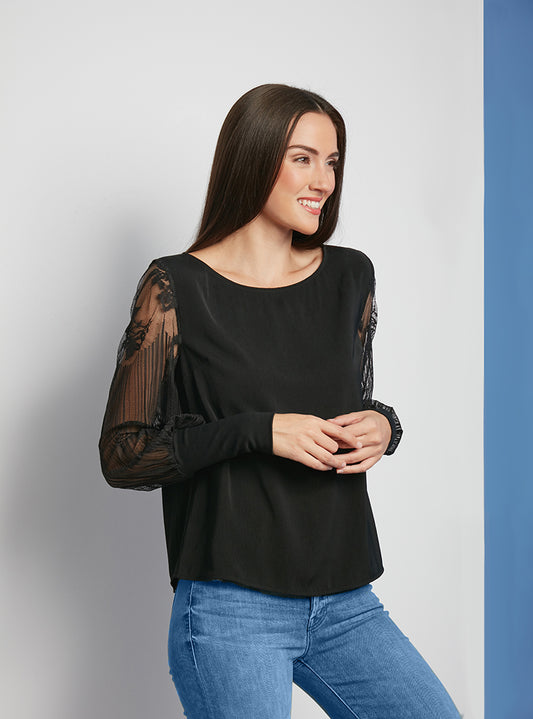 Feeling Romantic Poet Sleeve Phoebe Top