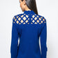 Truly Bold Caged Cut-out Maggie Blouse