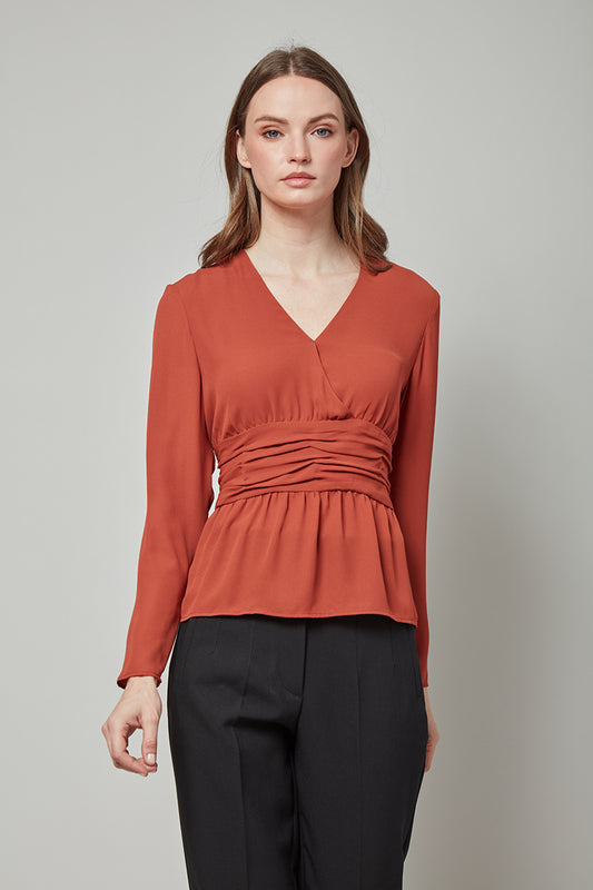Get Going Peplum Delilah Top