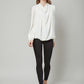 SOPHIE Draped Long Sleeve Top