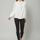 SOPHIE Draped Long Sleeve Top