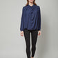 SOPHIE Draped Long Sleeve Top