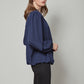 SOPHIE Draped Long Sleeve Top