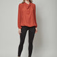 SOPHIE Draped Long Sleeve Top