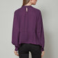 JERI Long Sleeve Top w/ Keyhole Neckline