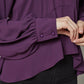 JERI Long Sleeve Top w/ Keyhole Neckline