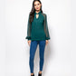 The Trendsetter Sheer Sleeves Dakota Blouse