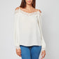 Feminine Energy Off-The-Shoulder Top