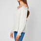 Feminine Energy Off-The-Shoulder Top